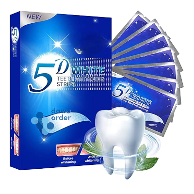 5D WHITE TEETH STRIPS 7STRIPS