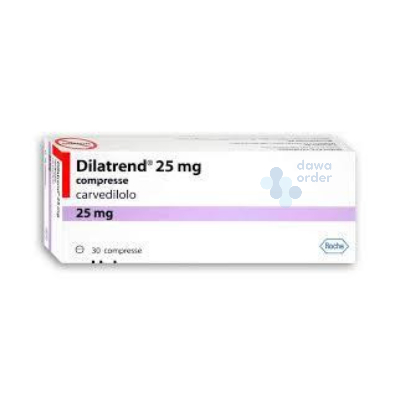 Dilatrend 25mg 30 Tablets 