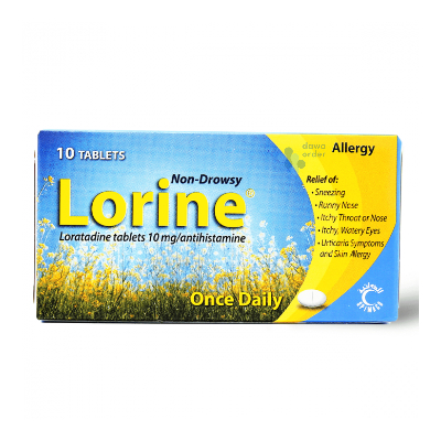 Lorine 10mg 20 tablets