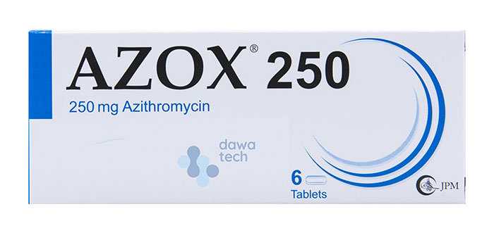 AZOX 250MG 6TAB