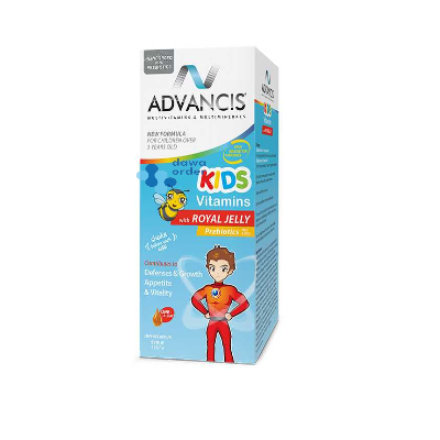 ADVANCIS KIDS VIT WITH ROYAL JELLY 150ML