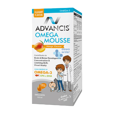 ADVANCIS OMEGA MOUSSE SYP 100ML