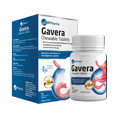 BT Pharma Gavera 15Chew.tab