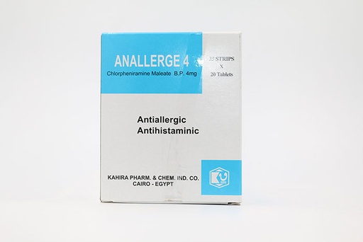 ANALLERGE 4MG TAB