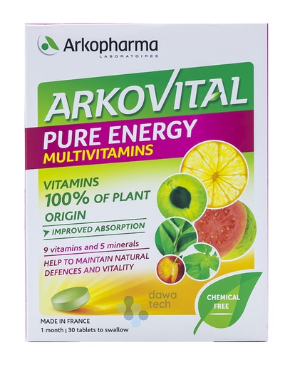 ARKOVITAL Pure Energy 30TAB