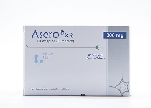 ASERO XR 300MG 60TAB