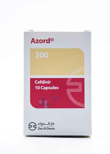 AZORD 300MG CAPSULES 10'S