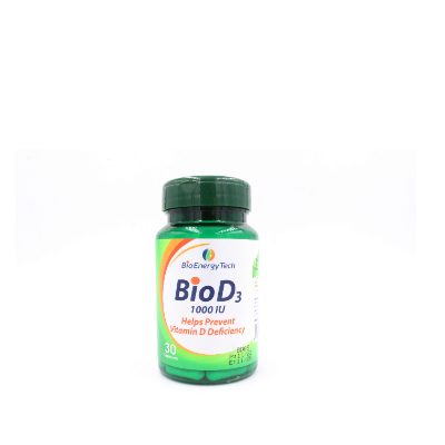 B/BIO D3 1000 IU 30CAP