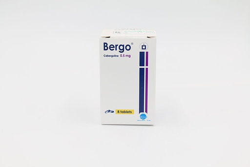 BERGO 0.5MG 8TAB