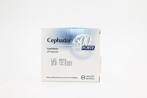 CEPHADAR FORTE 500MG CAP