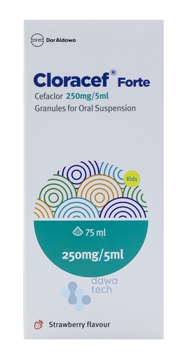 CLORACEF 250MG SUSP