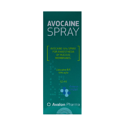 AVOCAINE 10% SPRAY 50ML