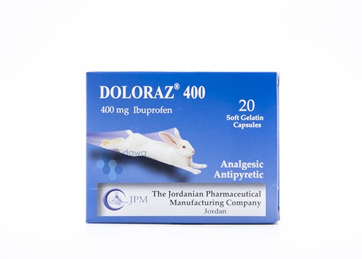 DOLORAZ 400MG CAP