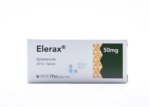 ELERAX 50 MG 30 TAB