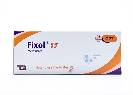 FIXOL 15MG 10TAB