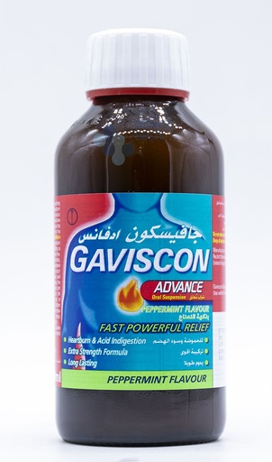 GAVISCON ADV PEPPERMINT 300ML