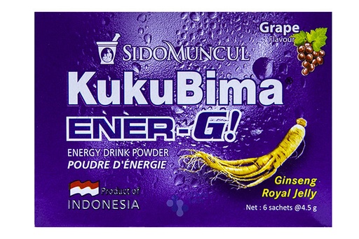 KUKUBIMA Energy  GRAPE 6SACH x4.5G