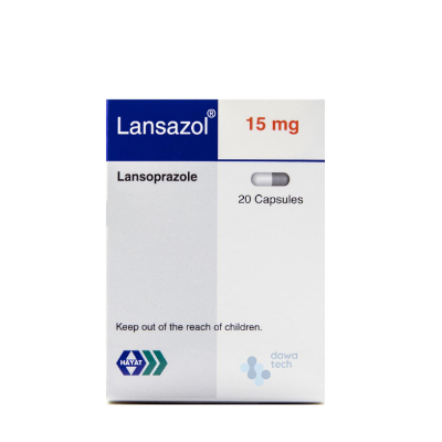 LANSAZOL 15MG 15CAP