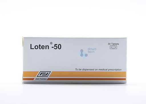 LOTEN 50MG TAB