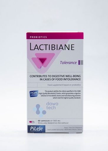 Lactibiane Tolerance 30CAP