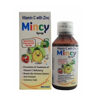 MINCY SYP VIT C+ZINC 100ML