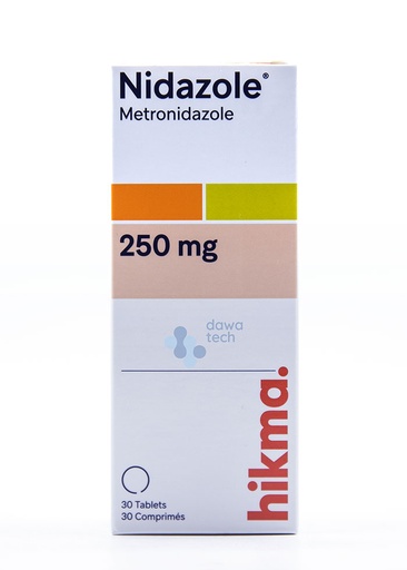 NIDAZOL 250MG TAB