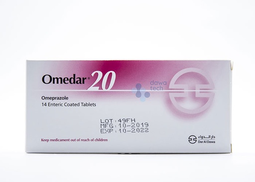 OMEDAR(20MG)14TAB