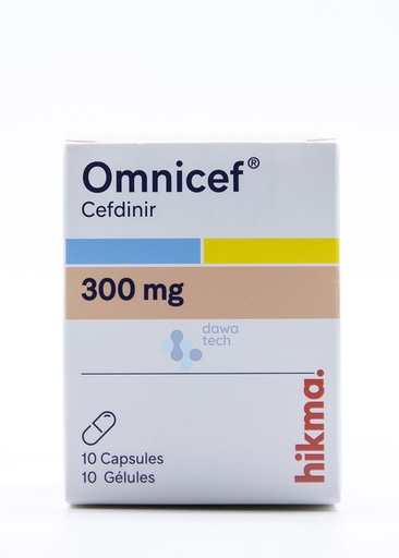 OMNICEF 300MG 10CAP