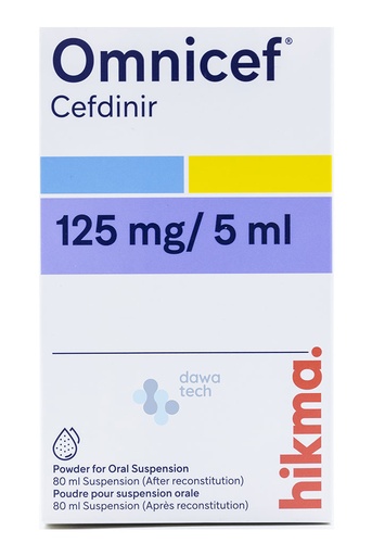 OMNICEF 80 ML SUSP