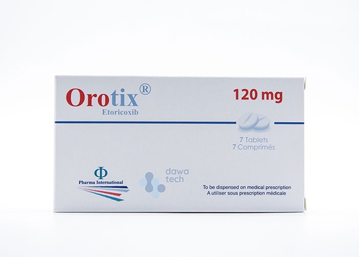 OROTIX 120MG /7TAB