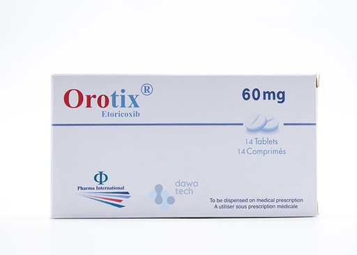 OROTIX 60MG/14TAB