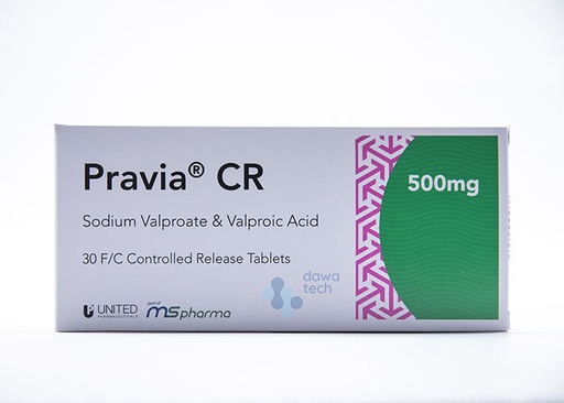 Pravia 500 MG  30 TAB