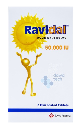 RAVIDAL 50000 IU 8 TAB