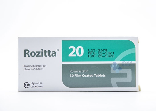 ROZITTA 20MG/30TAB