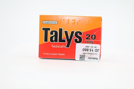 TALYS 20MG 4TAB