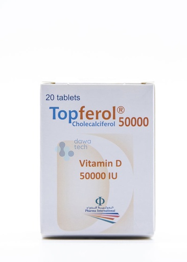 TOPFEROL 50000 IU 20 TAB