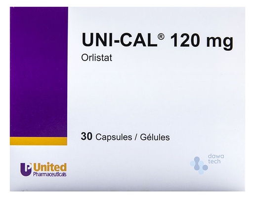 UNICAL 120MG  (30 CAP)