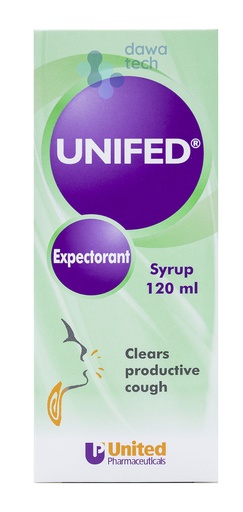 UNIFED EXPECTORANT 120 ML SYRP