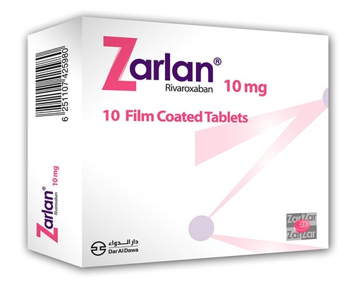 ZARLAN 10 MG 10 TAB