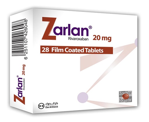 ZARLAN 20 MG 28 TAB