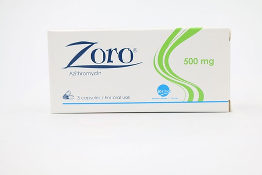 ZORO 500MG 3CAP