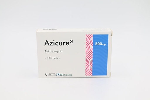 AZICURE 500 MG (3 TAB )