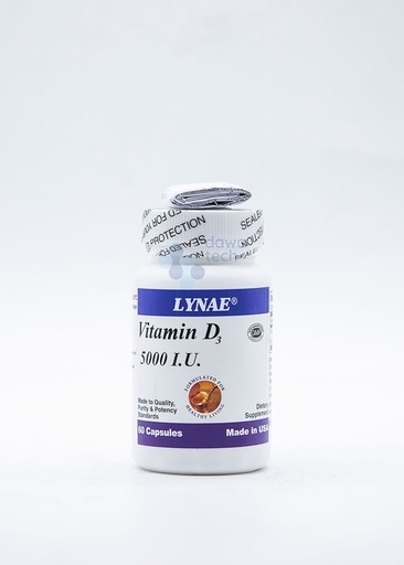 LYNAE VITAMIN D3 5000 60 CAP