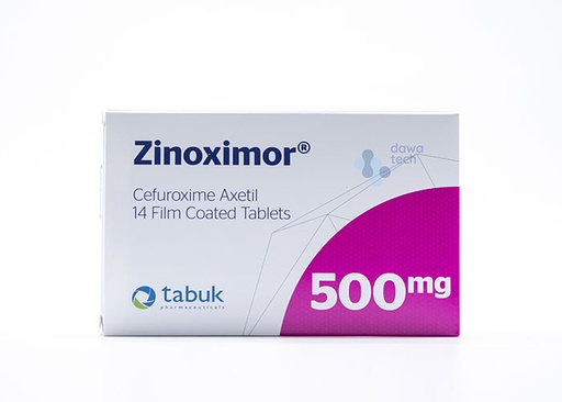 ZINOXIMOR 500MG TAB