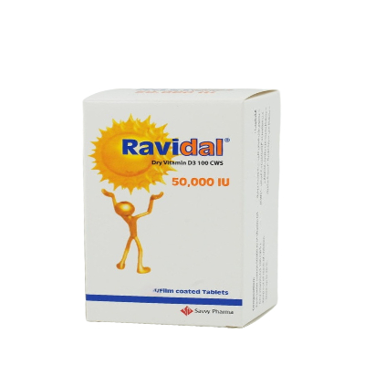 RAVIDAL 50000 IU 12 TAB