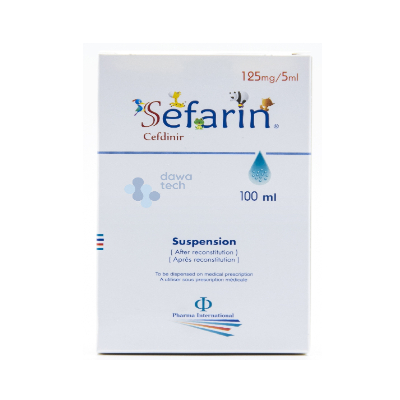 SEFARIN/125mg.100ml