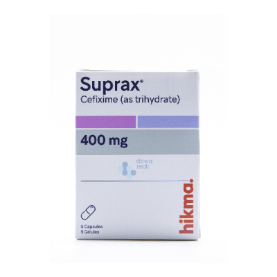 SUPRAX 400MG 5 CAP