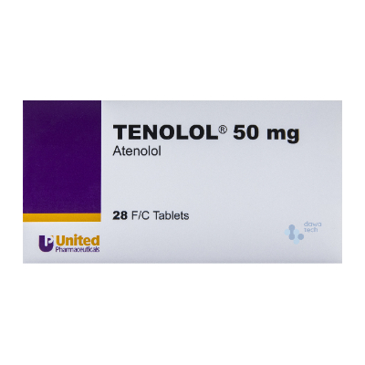 TENOLOL 50MG 28TAB