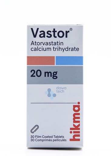 VASTOR 20MG TAB