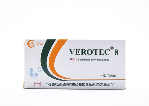 VEROTEC 8MG/60TAB